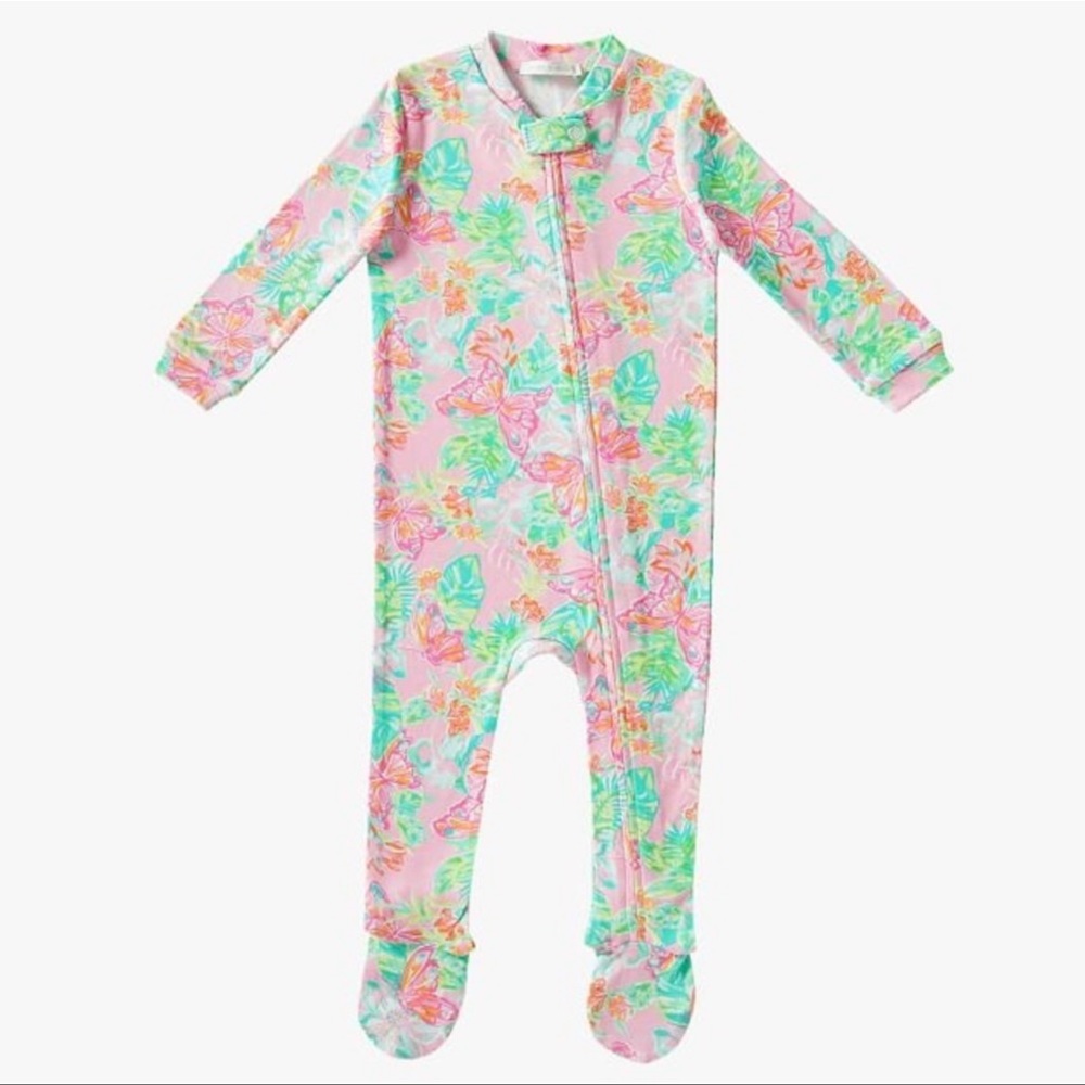 Lilly Pulitzer x Pottery Barn Kids baby pajamas size 3-6 months